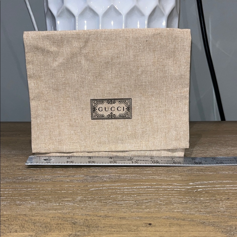 Gucci Tan Accessory Pouch